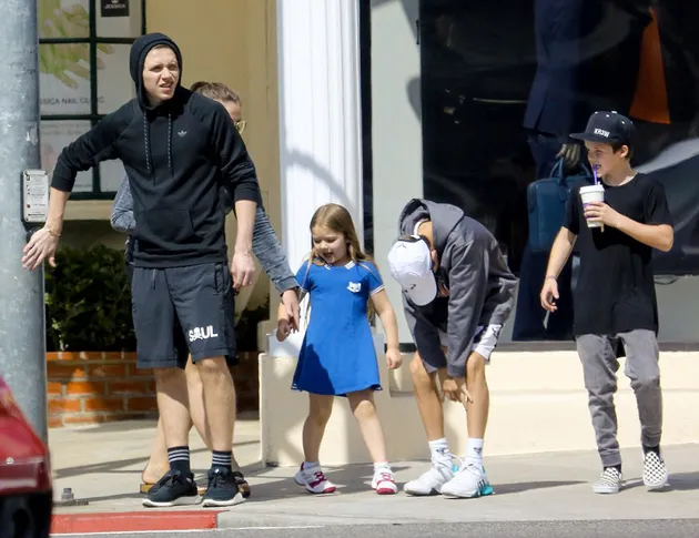 Harper Beckham Nge-Gym