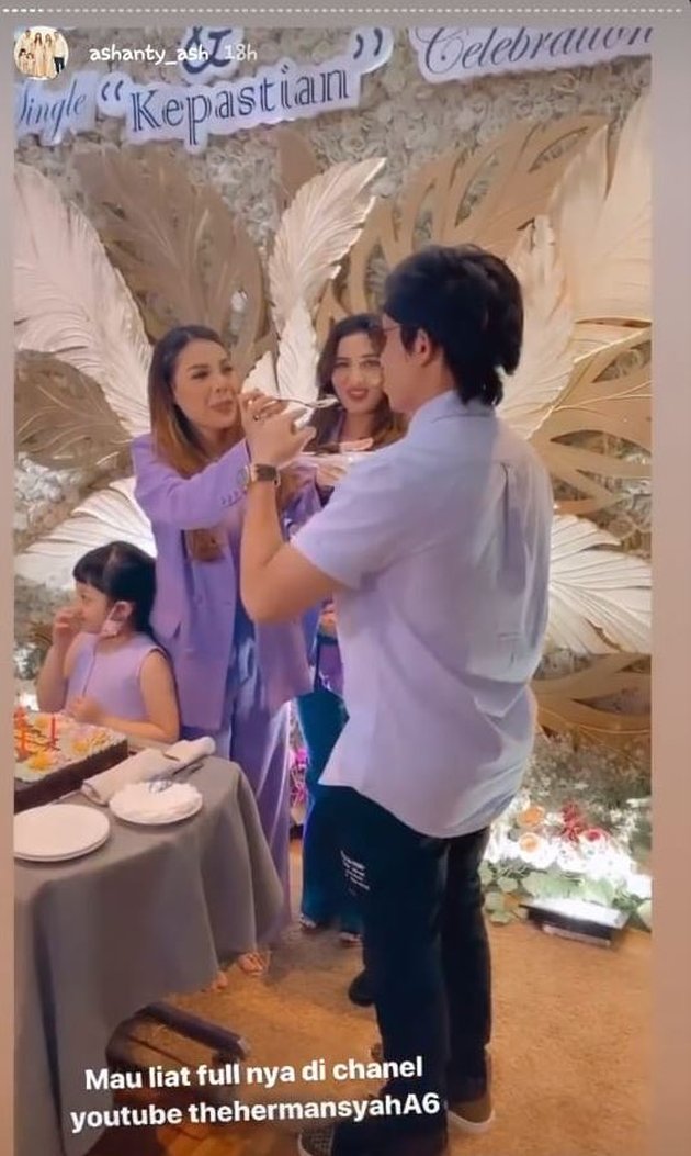 Photos of the Excitement of Aurel Hermansyah's Birthday Party at a Luxury Hotel, All Purple, Fed by Atta Halilintar - Attended by Nia Ramadhani and Others