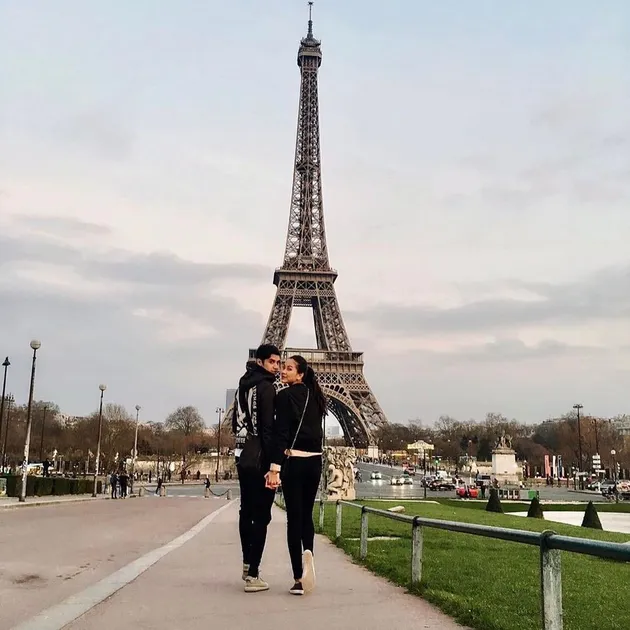 Al Ghazali &amp; Alyssa Daguise di Paris
