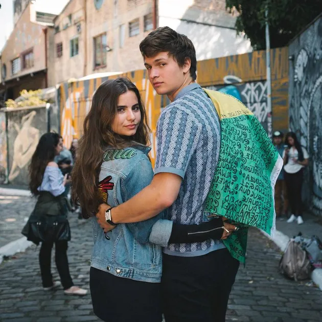 Ansel Elgort &amp; Violetta Komyshan
