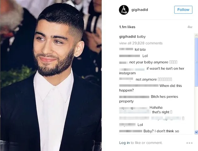 Gigi Hadid &amp; Zayn Malik Putus