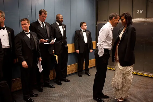 foto mesra Obama-Michelle
