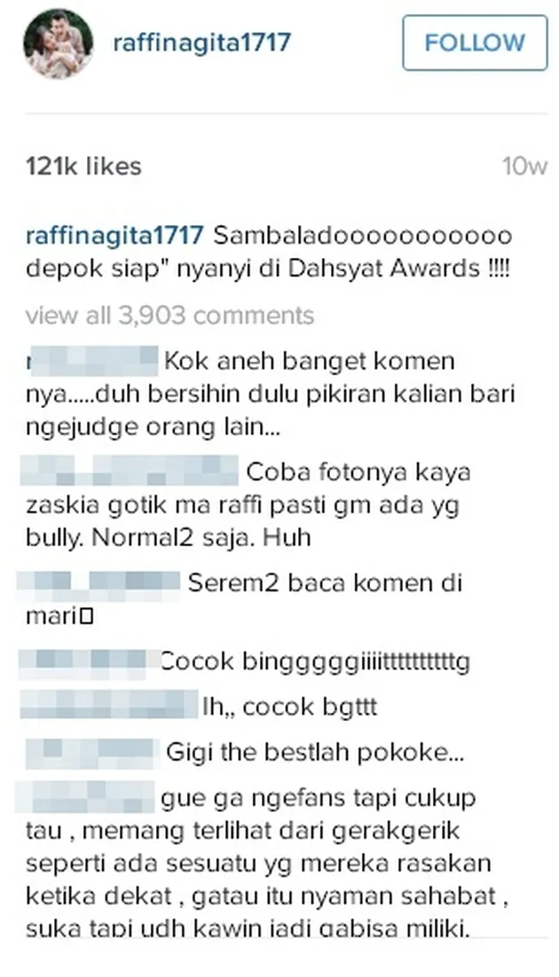 Raffi Ahmad dan Ayu Ting Ting