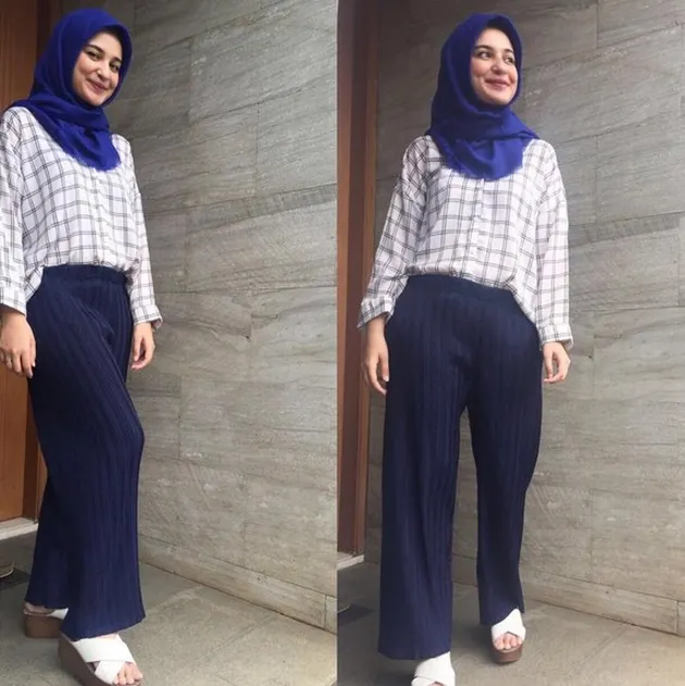 fashion hijab, berita shireen sungkar, teuku wisnu - shireen sungkar, artis berhijab, fashion hijab