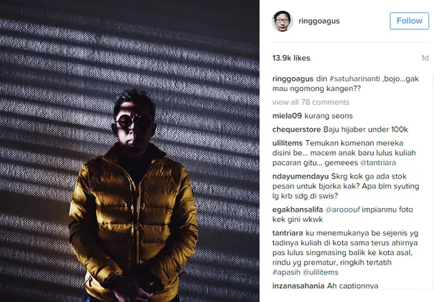 Kerja di Swiss, Ringgo Agus Rahman Kangen Berat Baby Bjorka