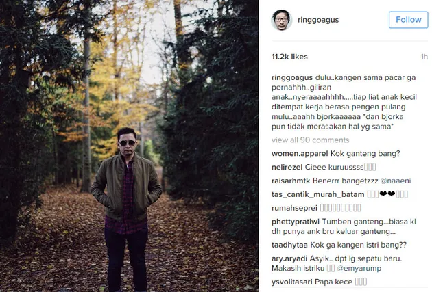 Kerja di Swiss, Ringgo Agus Rahman Kangen Berat Baby Bjorka
