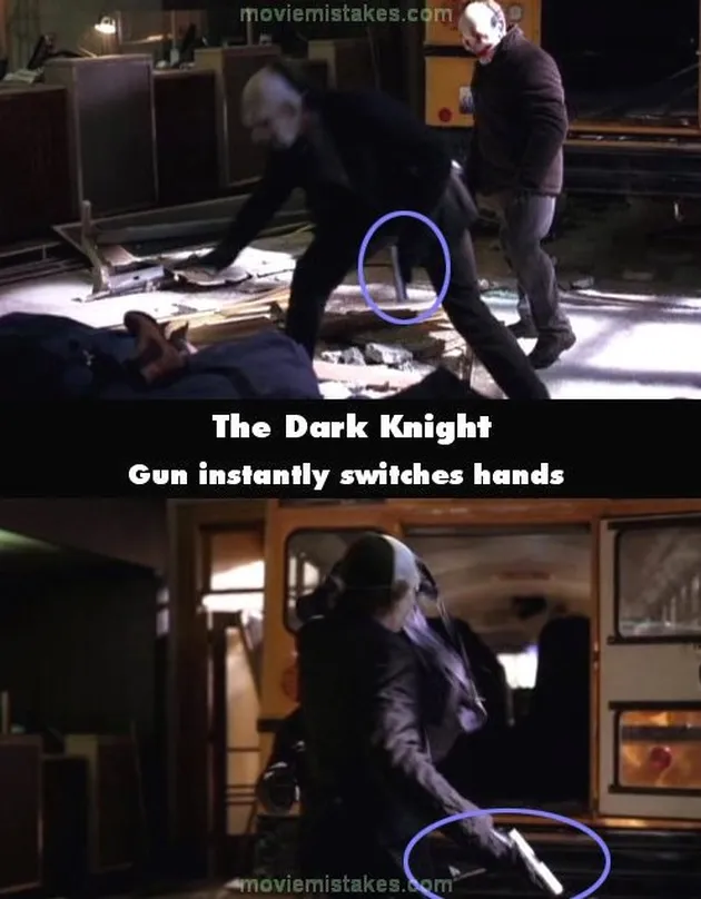 bloopers, kesalahan film, kesalahan film batman