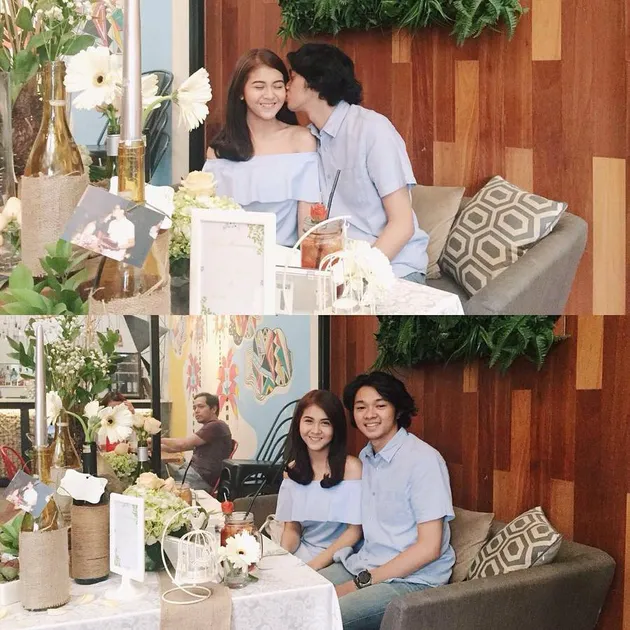 Kesha Ratuliu dan Pacar