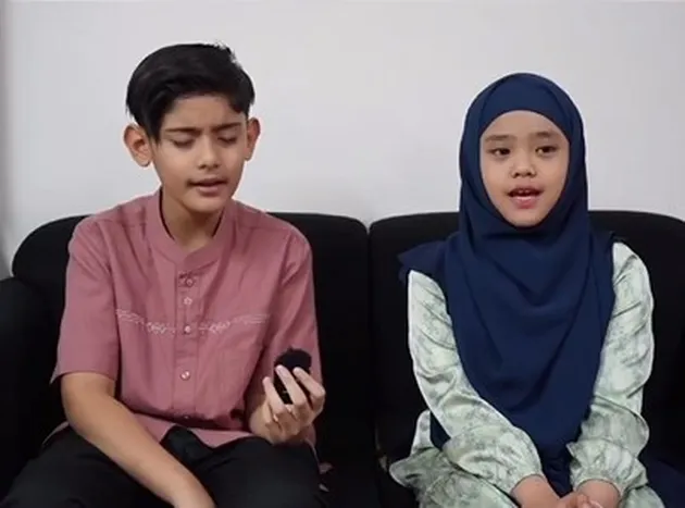 Foto King Faaz Putra Fairuz dan Maryam Anak Oki 