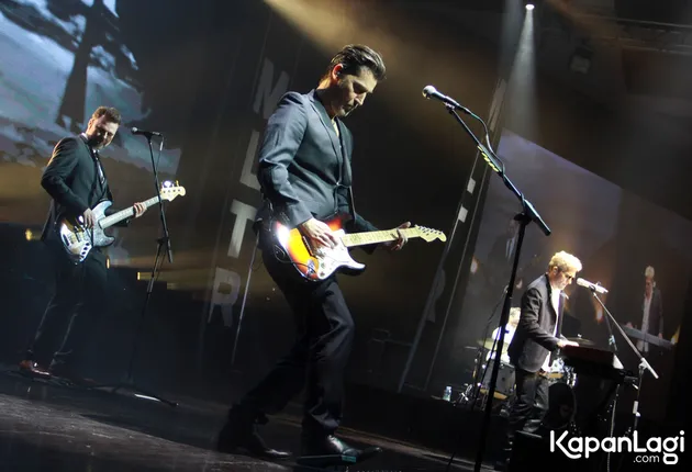 Bukan kali pertama MLTR menggelar konser di Indonesia, namun sambutan penonton masih tetap hangat.