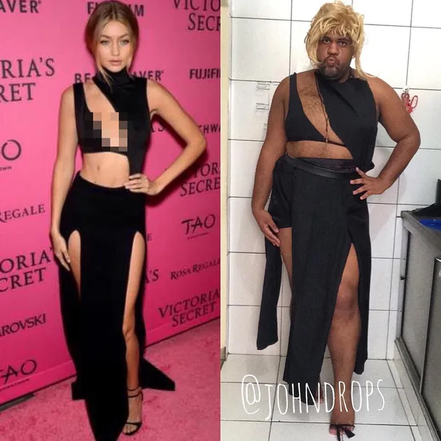 Pria Ini Tirukan Model Dunia