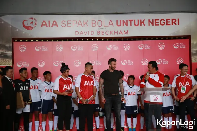 Kunjungan David Beckham ke Indonesia