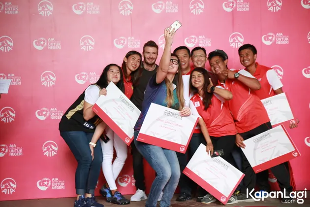 Kunjungan David Beckham ke Indonesia