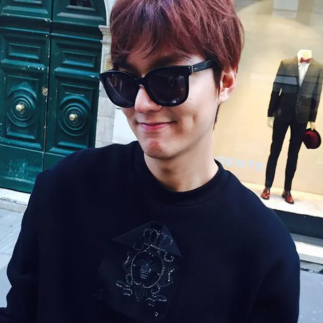Lee Min Ho di Roma, Itali