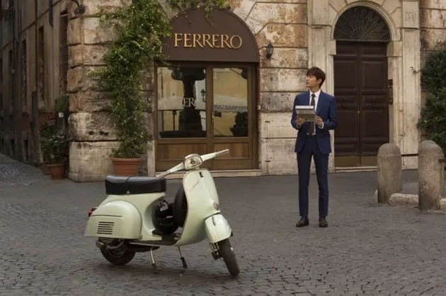 Lee Min Ho di Roma, Itali