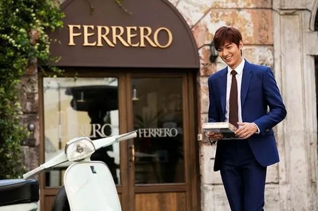Lee Min Ho di Roma, Itali