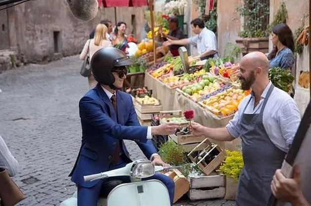 Lee Min Ho di Roma, Itali