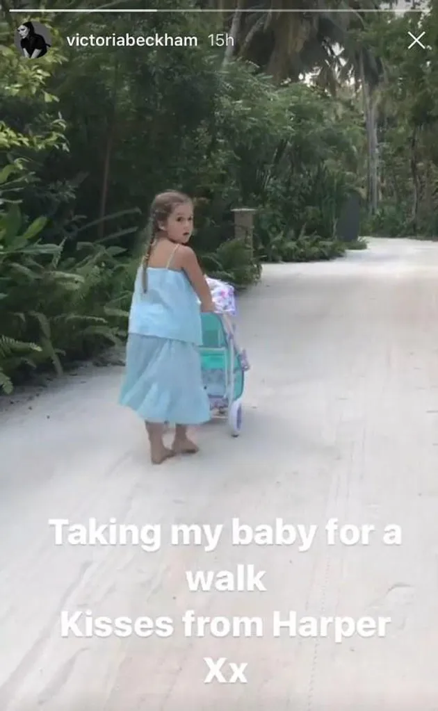 Keluarga Beckham Liburan ke Maldives