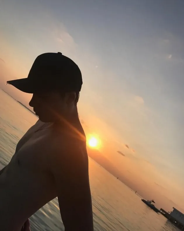 Keluarga Beckham Liburan ke Maldives