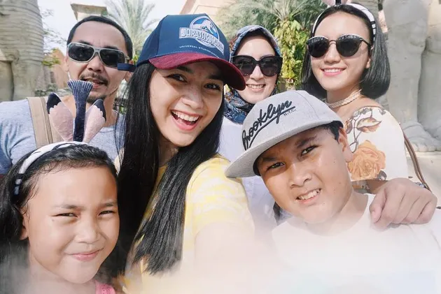 Citra Kirana liburan
