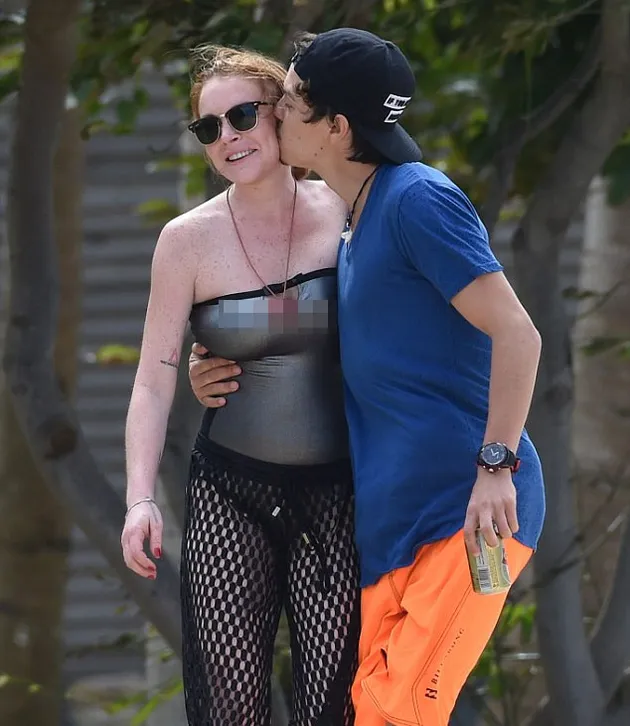 Lindsay Lohan &amp; Pacarnya Mesra