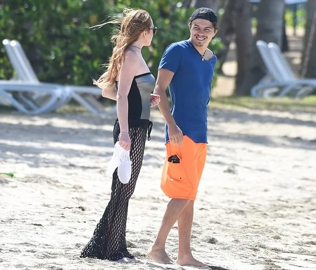 Lindsay Lohan &amp; Pacarnya Mesra