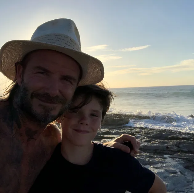 FOTO: LIBURAN DI MIAMI, KELUARGA DAVID BECKHAM MANIS 