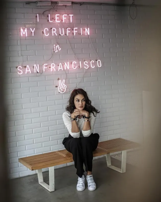 Luna Maya di Seoul Korea