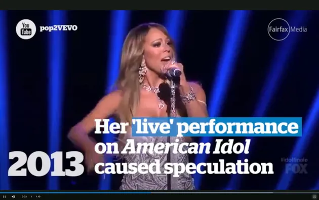 Mariah Carey Lip-Sync