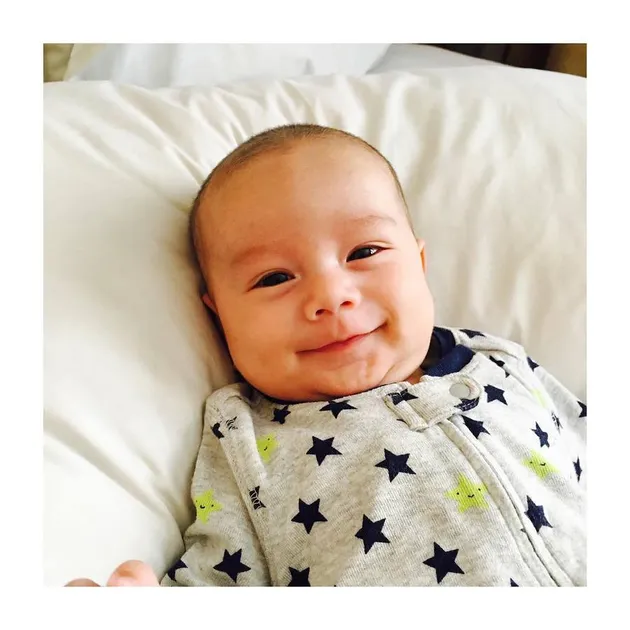 dahlia poland, fandi christian, baby james