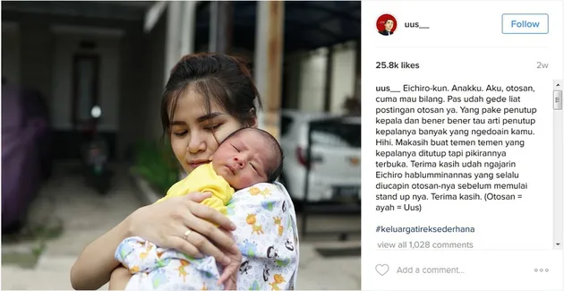 Baby Eichiro - anak Uus