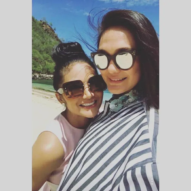 Liburan Luna Maya, Raline Shah, Krisdayanti