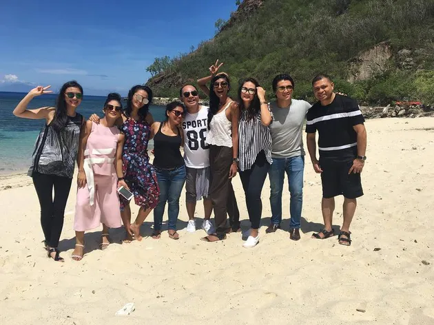 Liburan Luna Maya, Raline Shah, Krisdayanti