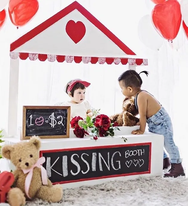 Pemotretan Baby Ry dan Gempi