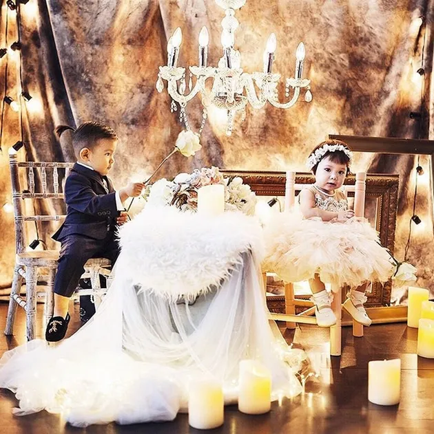 Pemotretan Baby Ry dan Gempi