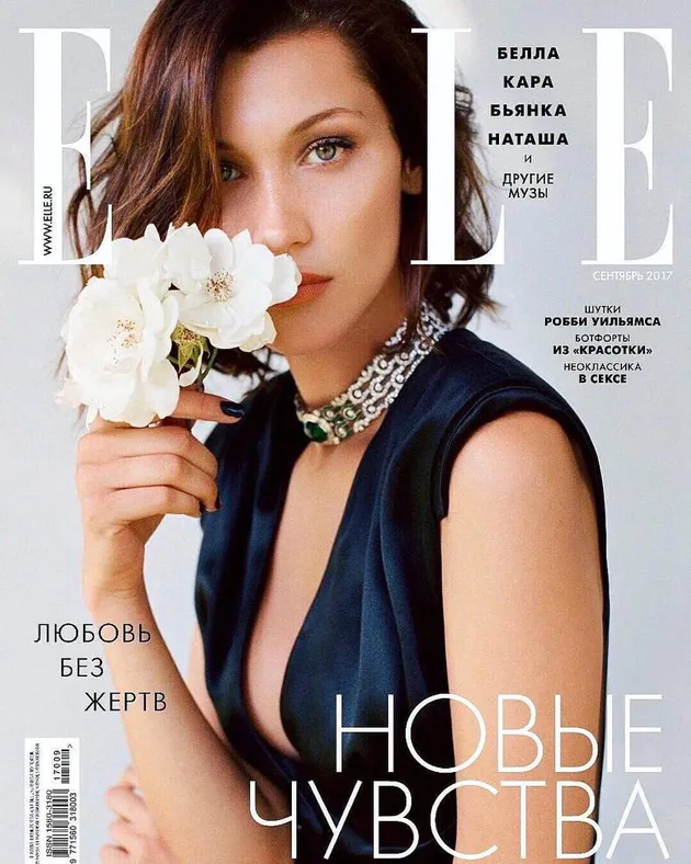 Cover Majalah Bella Hadid