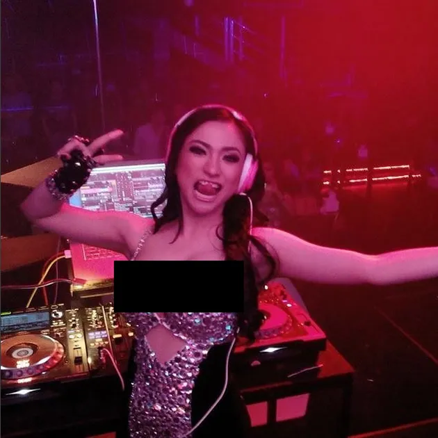 Amel Alvi jadi DJ