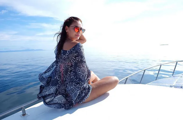Marissa Nasution Liburan Bareng Pacar Baru