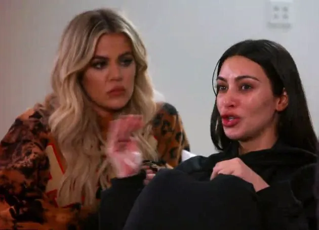 Kim Kardashian Menangis