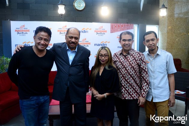 Sebuah press confrence baru saja digelar di Balai Kartini, Jakarta Selatan, Rabu (5/10/2016) untuk event Maumere Jazz Fiesta Flores.
