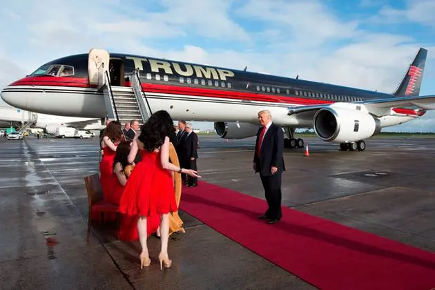 Jet Pribadi Donald Trump