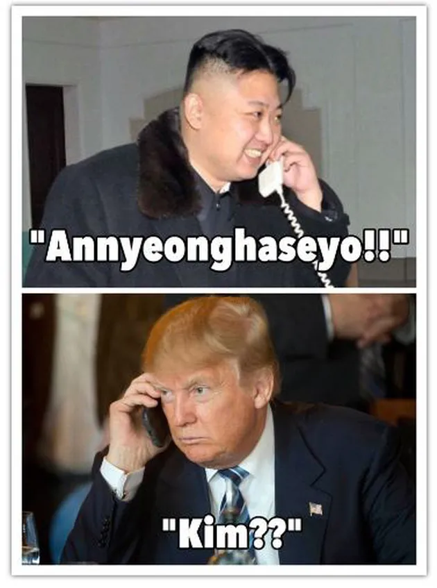 Meme Presiden Donald Trump