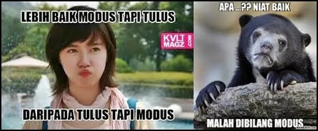 Meme Tema Modus Paling Beredar