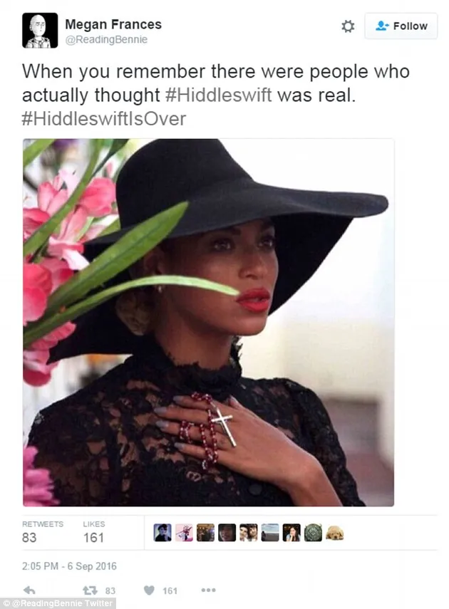 Taylor Swift - Tom Hiddleston Putus Jadi Meme