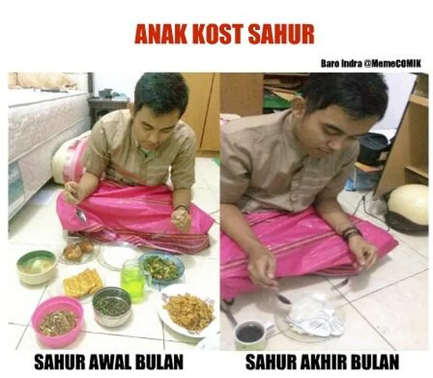 meme buka puasa, meme sahur, meme puasa