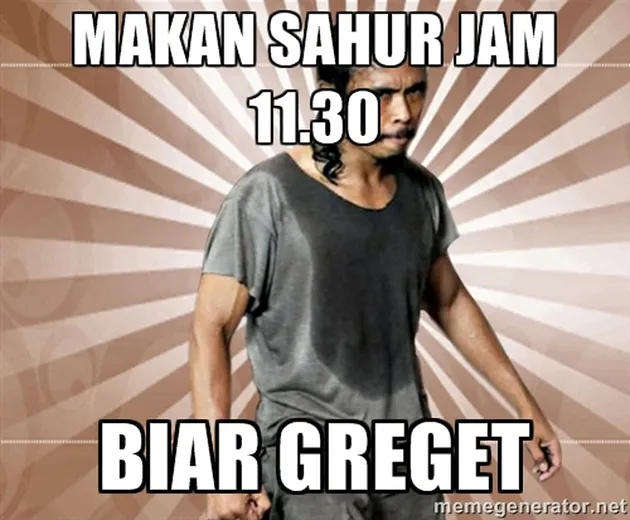 meme buka puasa, meme sahur, meme puasa