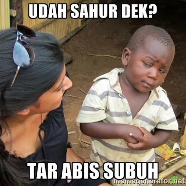 meme buka puasa, meme sahur, meme puasa