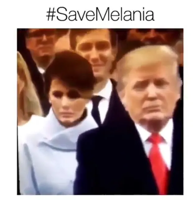 Meme #SaveMelania