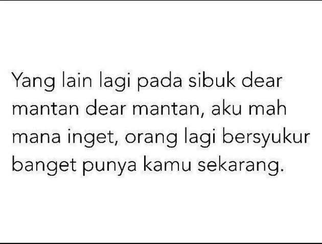 Tandingan Dear Mantan