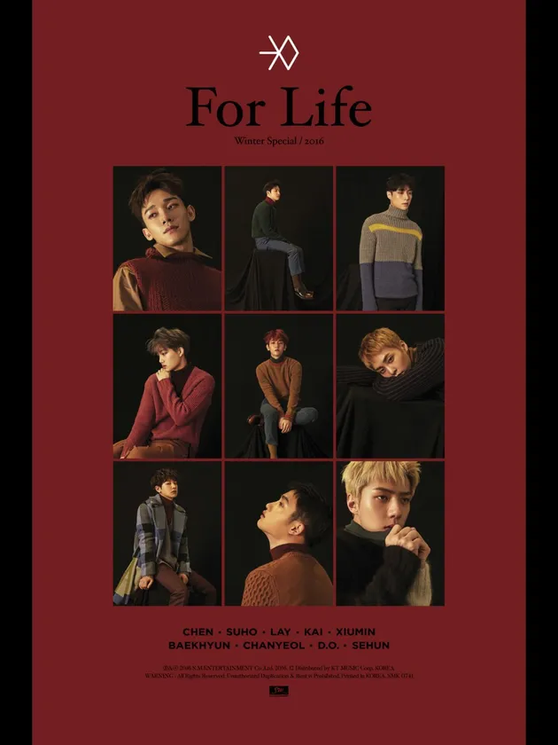 EXO rilis foto teaser untuk album musim dingin